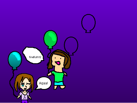Add you floating with balloon! remix