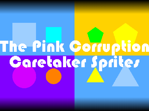 The Pink Corruption Caretaker sprites [Unfinished]
