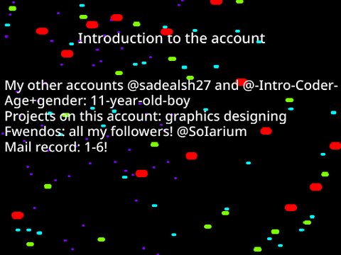Introduction to this account!