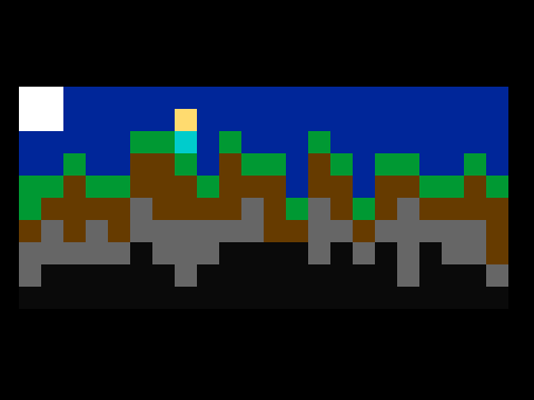 pixel art of my land generator 