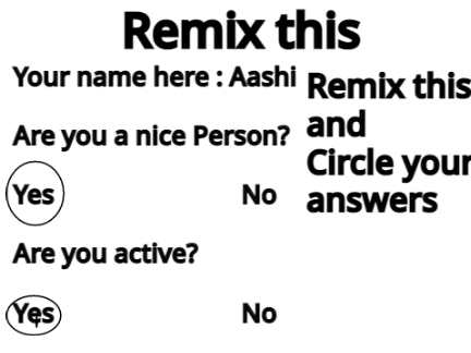 Remix this! And fill your answers remix