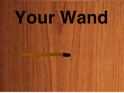 Harry Potter Wand selector