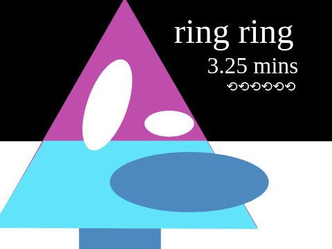 Ring Ring ⟲⟲⟲⟲⟲⟲ 3.25 mins challenge 