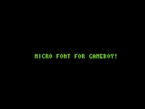 Gameboy text engine + hacked hex values