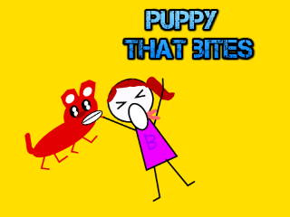 The puppy that bites