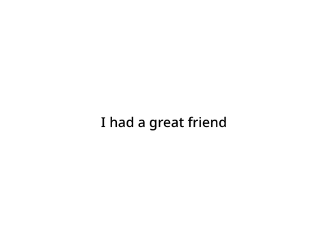 Thank you for sticking with me