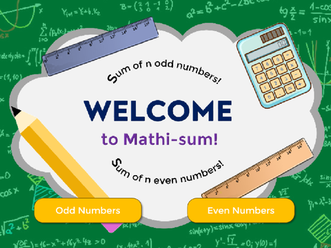 Sum of 'n' ODD and EVEN numbers - Project 1