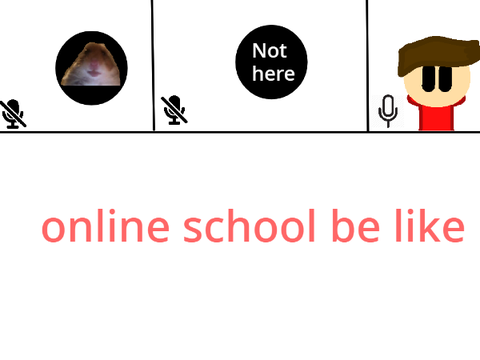 online school be like