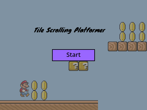 Tile Scrolling Platformer