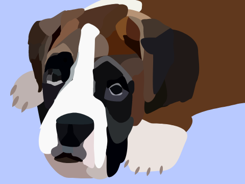 Boxer Puppy Blockshade 