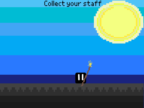 Pixel Wizard Cube- A Platformer [UNFINISHED]