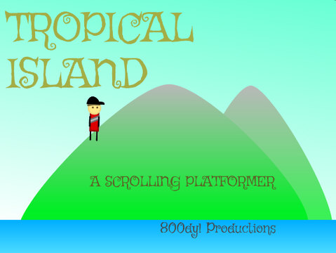 Tropical Island - A Scrolling Platformer