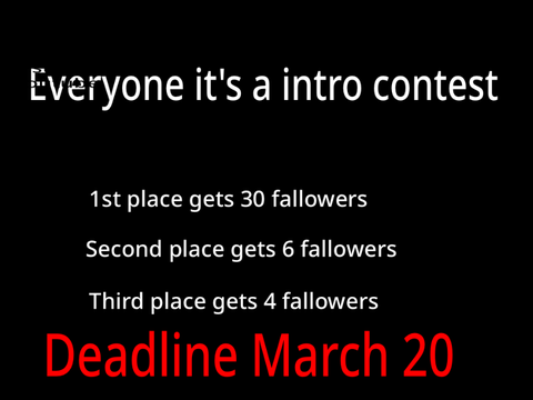 Intro contest