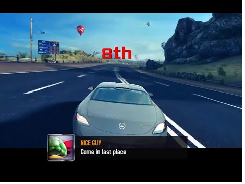 Last place in Asphalt 8 be like: