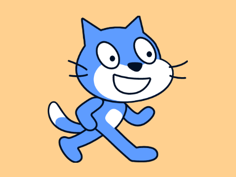 Rainbow Scratch-Cat