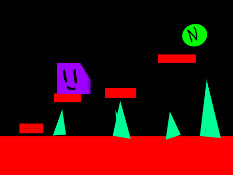 Neon Glide- A Platformer