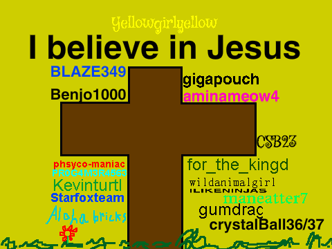 Sign Your Username If You Believe In Jesus remix remix remix-2