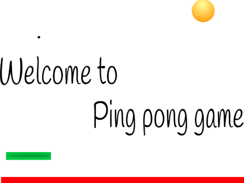 Ping Pong game