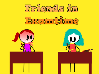 Friends in Exam time
