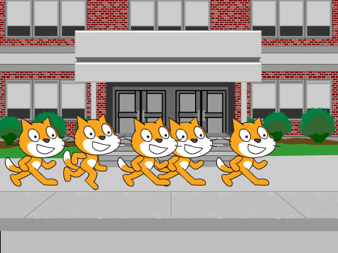 Five insane teleporting cats