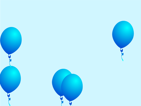 ¡Los globos de colores más molones!