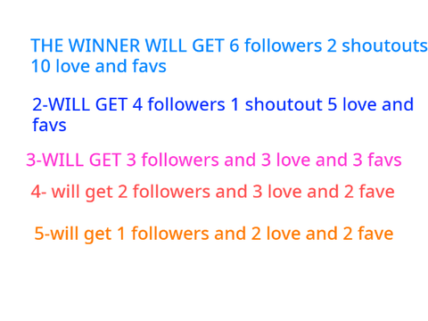 (open)600 followers fanart contest