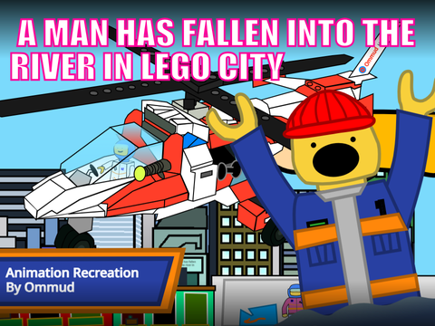A Man Has Fallen Into The River In Lego City Reanimated || #All #Animations #Stories