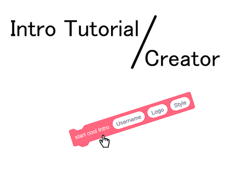Intro Tutorial/Creator - The Basics