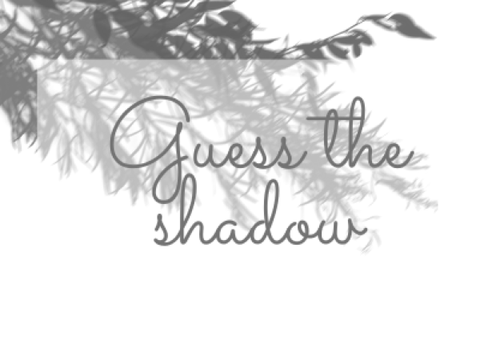 Guess the shadow (silhouette) - mobile friendly