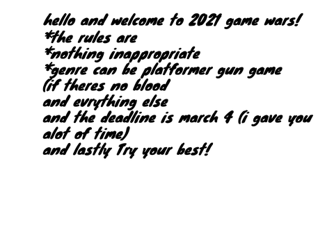 Game wars!