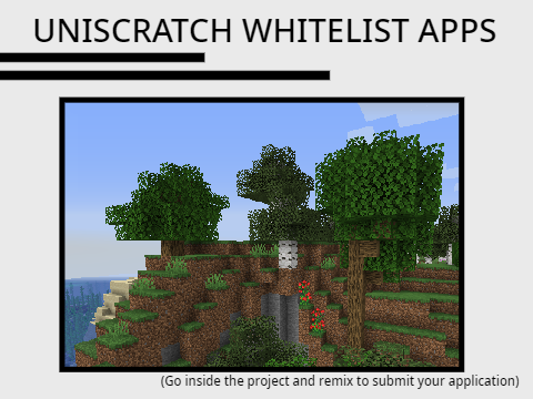 UniScratch Whitelist Application remix