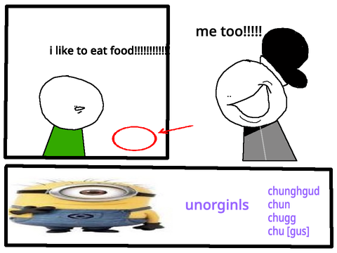 the unoriginals - food