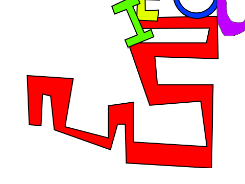 Letters Became Sticky Vowels