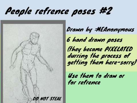 People Reference Poses 2 (made my me)