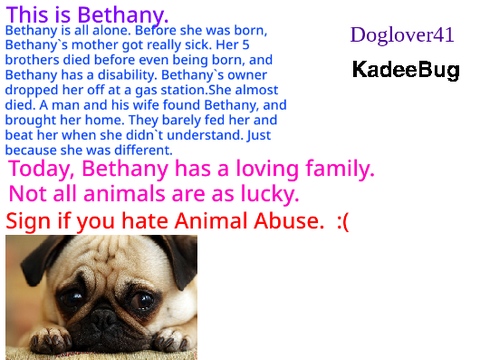 Sign If You Hate Animal Abuse remix remix