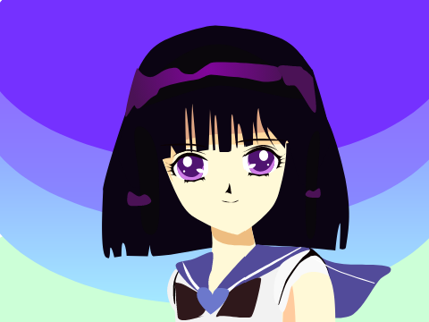Sailor Saturn Blockshade