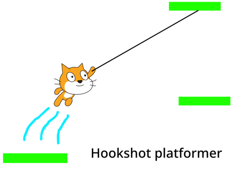 Hookshot platformer ver.1.7 but i made it easier