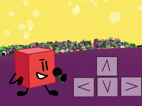 Blocky in FnF but mobile compatible