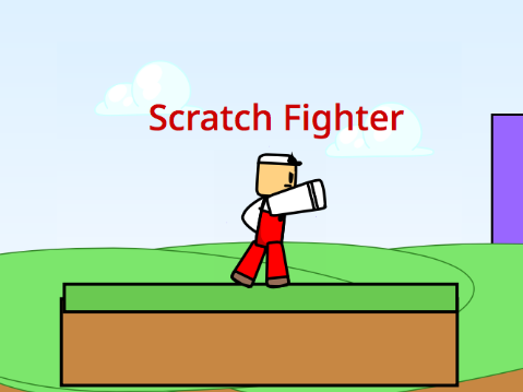 [Unfinished] Scratch Fighter V0.1#Games #Art