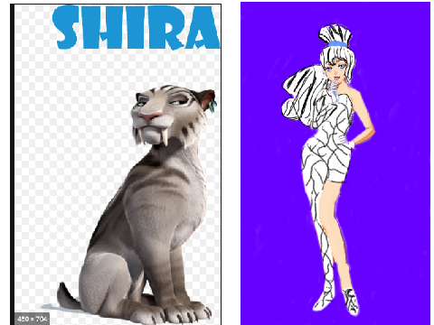 Shira as human