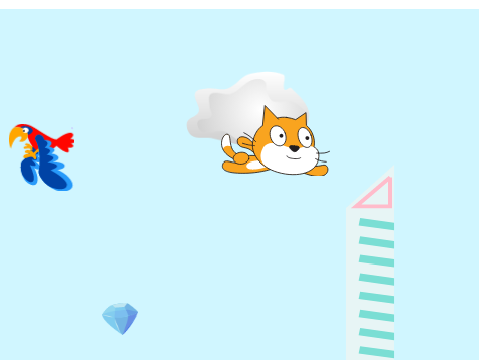 Fly cat fly