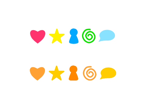 Icons for collab