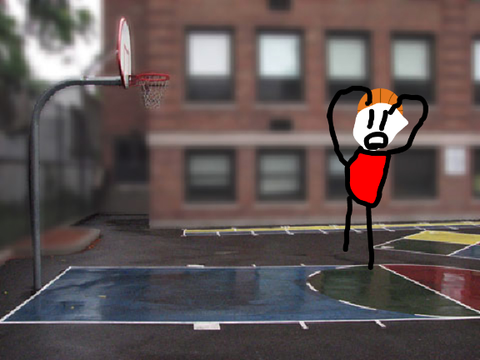 AHHHHH # I was hit by a Bascetball