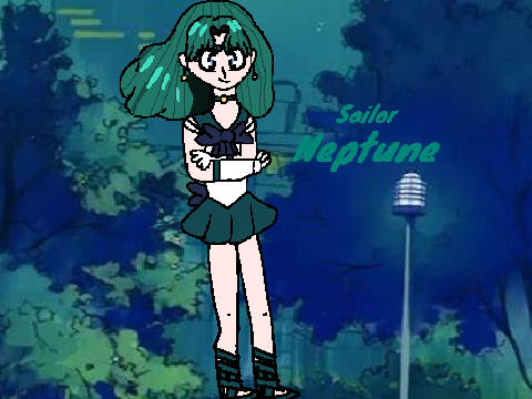 I Drew .:+ Sailor Neptune +:.