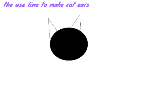 how to make a cat face for begginers 