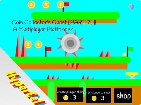 Coin Collector's Quest [PART 2] || Multiplayer Platformer All #Animations #Games #Music #Tutorials