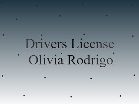 Drivers License~Singing Cover