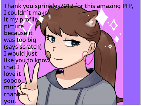 Thank you sprinkles2012