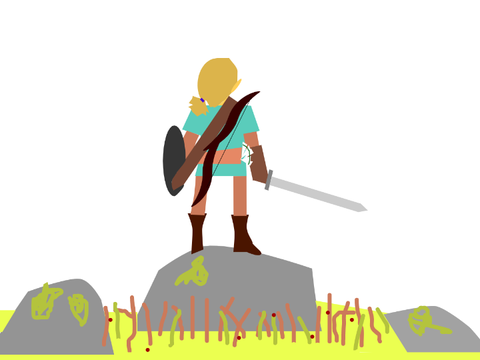 35 Anniversary Breath of the Wild Vector Art