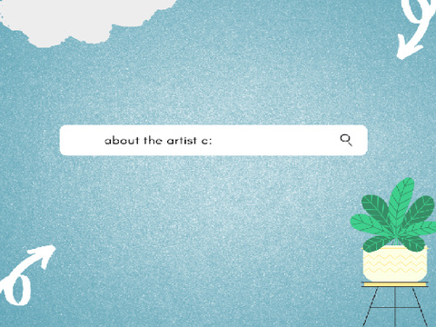  ✂ - -  about the artist 